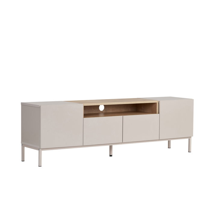 Nordure Soporte para TV Sandstone y Sapphire Oak